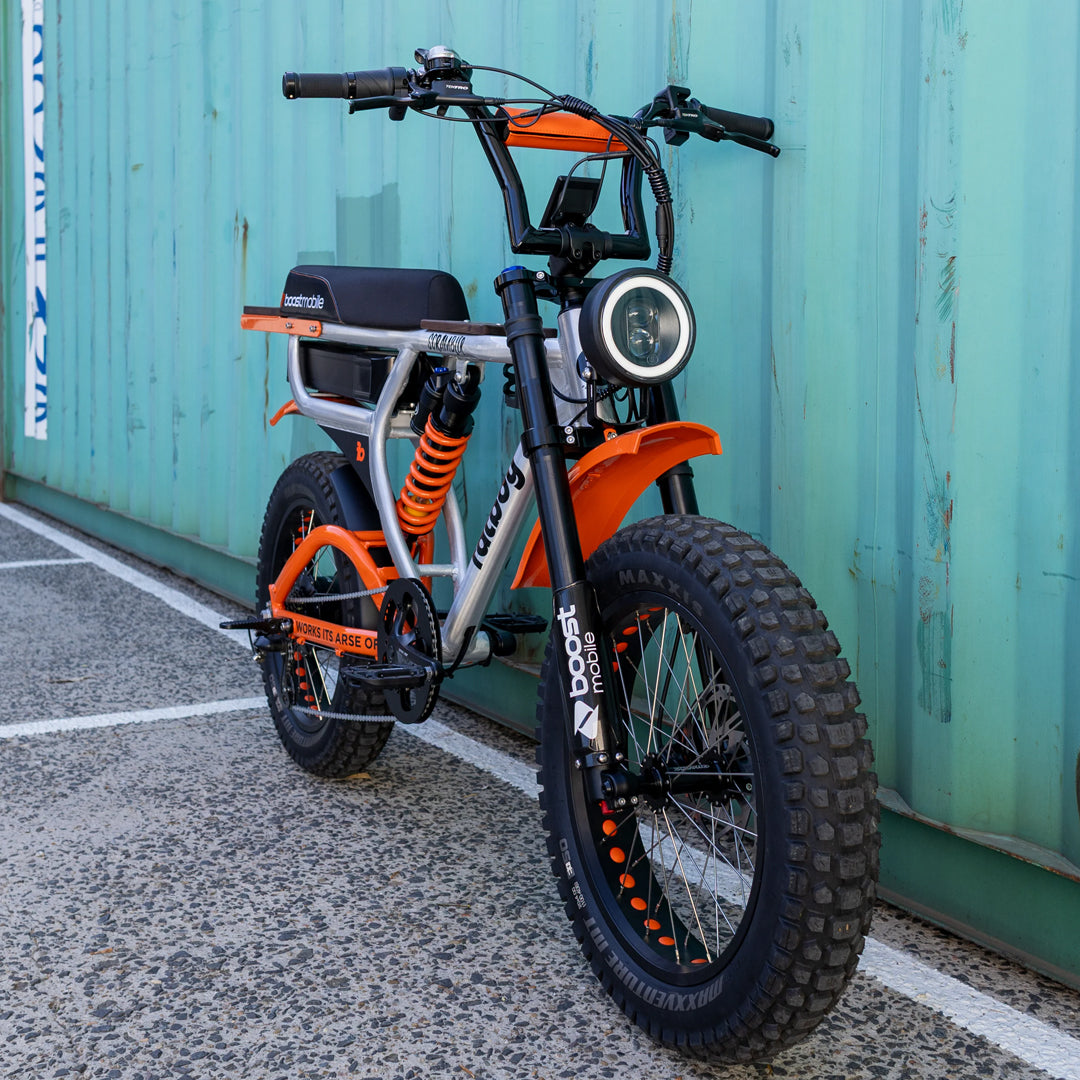 CUSTOM: Boost Mobile x Fatboy Scrambler