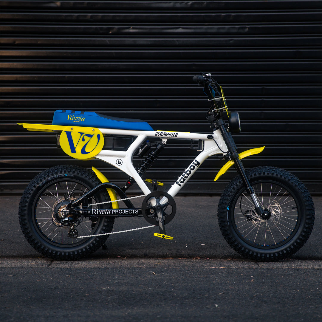 CUSTOM: Rivvia Projects x Fatboy Scrambler
